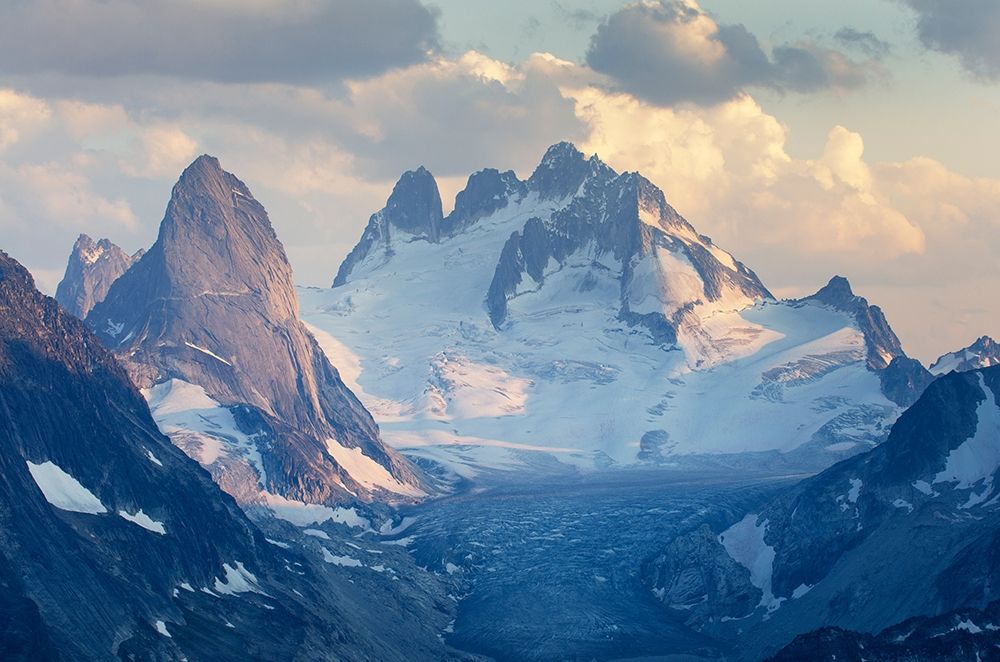 Bugaboo Spire-Howser Towers-Vowell Glacier Bugaboo Provincial Park Purcell Mountains art print by Alan Majchrowicz for $57.95 CAD